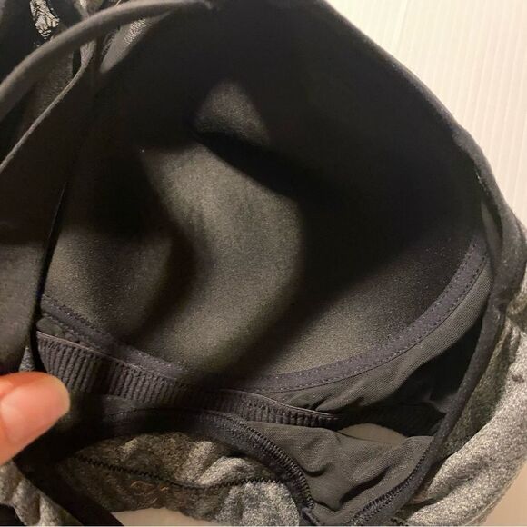 Calia by Go All Out Front Zip Sports Bra high intensity gray black 36DD - Picture 10 of 11